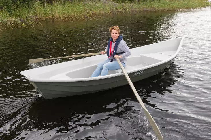 SUVI 420 "kelo" sis. harmaat airot KAMPANJA - Suvi veneet - 93931 - 1