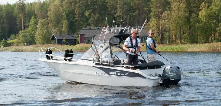 Suvi 57 Duo FISHER vene Yamaha F70 AETL perämoottori - Suvi veneet - 107761 - 1