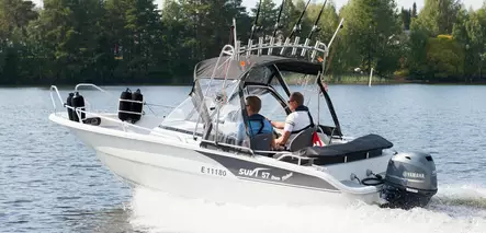 Suvi 57 Duo FISHER vene Yamaha F70 AETL perämoottori - Suvi veneet - 107761 - 1