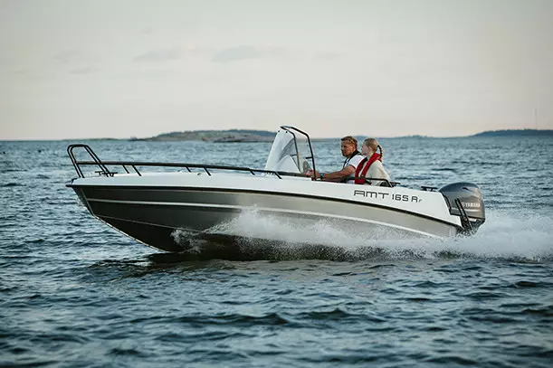 AMT 165 RF vene Yamaha F70AETL perämoottori 2025 - AMT Veneet - 122422 - 1