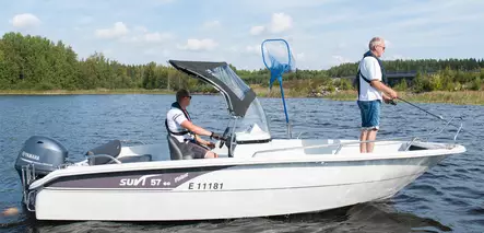 Suvi 57 CC FISHER vene Yamaha F70 AETL perämoottori - Suvi veneet - 99253 - 1