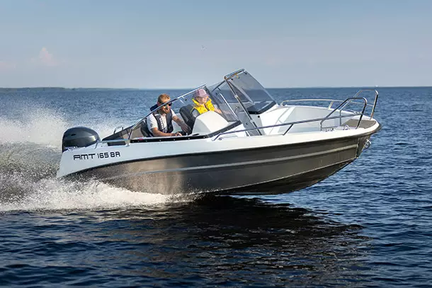 AMT 165 BRF vene Yamaha F60FETL perämoottori 2025 - AMT Veneet - 122424 - 1