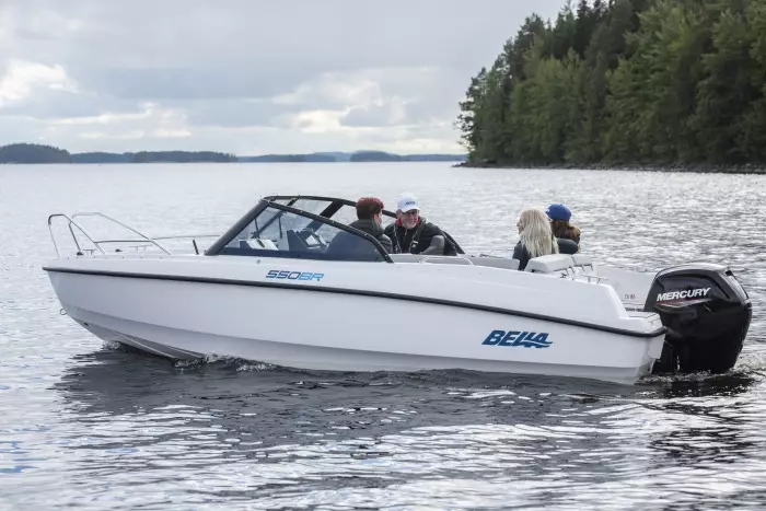 Bella 550 BR vene Mercury F100 ELPT EFI perämoottori 2025 KAMPANJA - Bella veneet - 122437 - 1