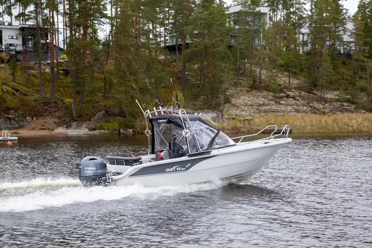 Suvi 63 Duo FISHER vene Yamaha F100 LB perämoottori - Suvi veneet - 58177 - 1