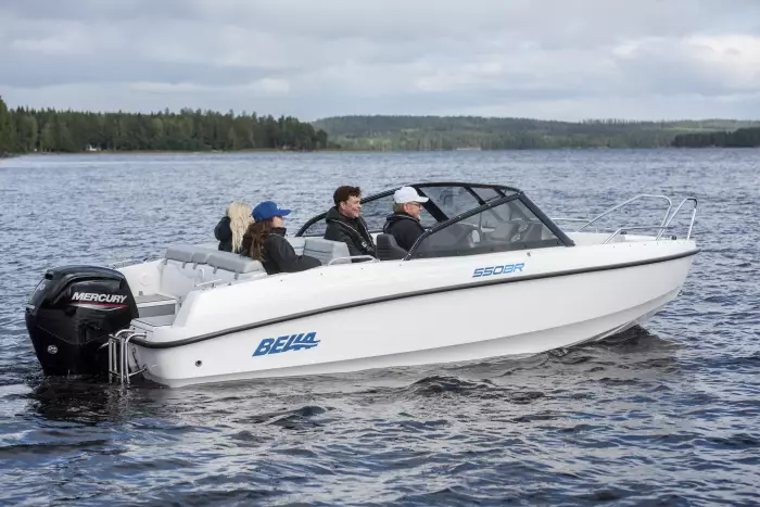 Bella 550 BR vene Mercury F115 L EFI perämoottori 2025 - Bella veneet - 122438 - 1