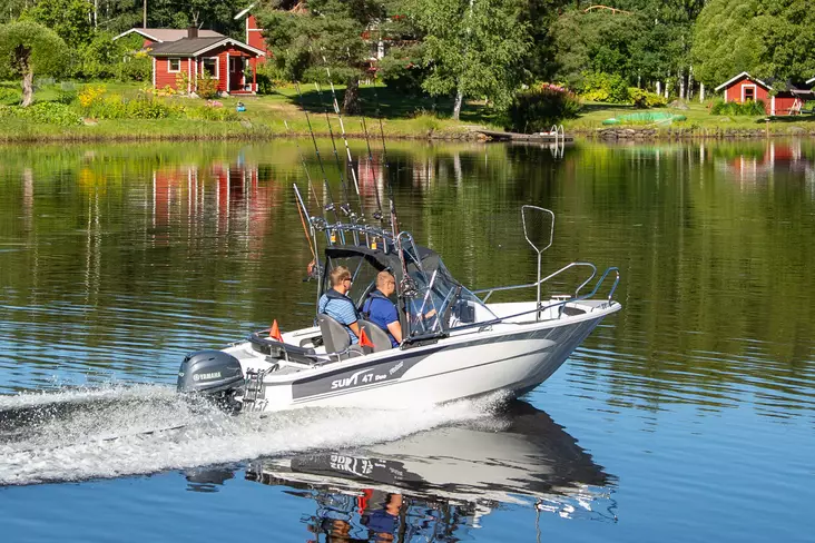 Suvi 47 Duo Fisher vene Yamaha F40 FETL perämoottori - Suvi veneet - 113288 - 1