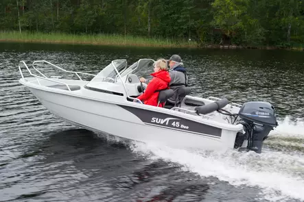 Suvi 45 Duo vene Yamaha F30 BETL perämoottori - Suvi veneet - 99248 - 1
